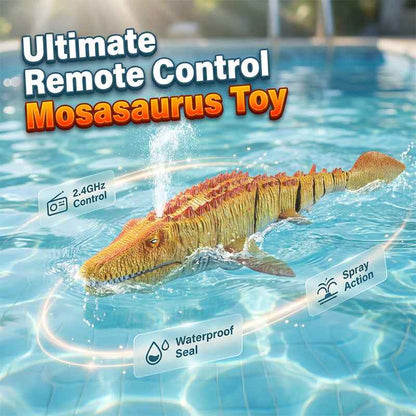 2.4G RC Mosasaurus Swimming Toy with Spray