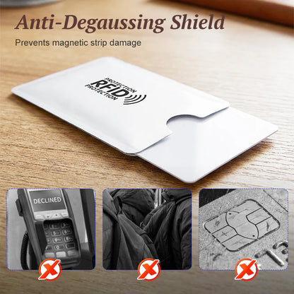 🔥Limited Time 49% Off✨Stop Card Skimming Instantly🫣RFID Blocking Sleeves (8-Packs)