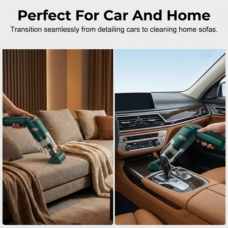 ⏳Limited-time 49% off⏰Cordless car vacuum – 10000Pa suction, lightweight, long battery life!🚗💨