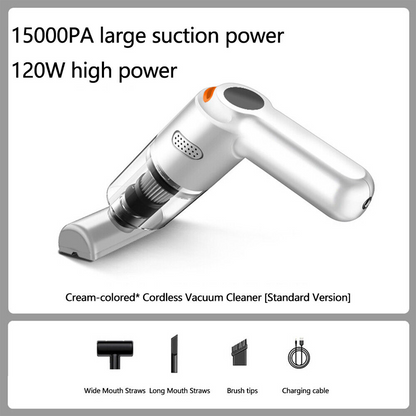 ⏳Limited-time 49% off⏰Cordless car vacuum – 10000Pa suction, lightweight, long battery life!🚗💨