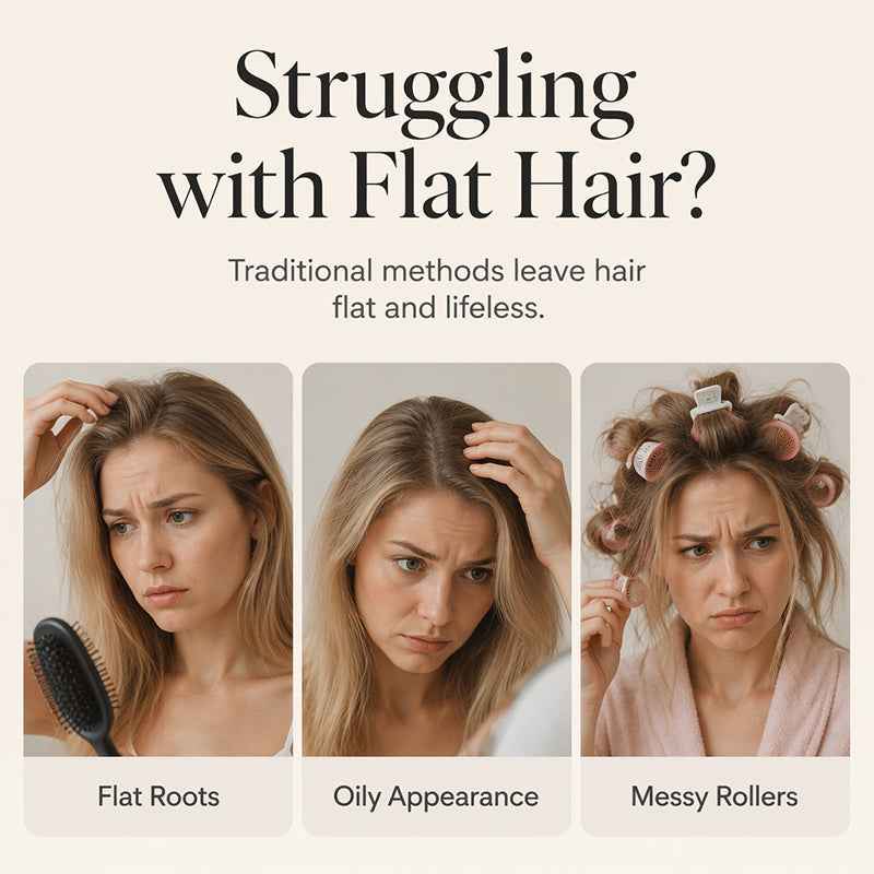 ✨💇 Limited Time 50% OFF✨ Heated Root Volumizing Hair Clip | Cordless, Portable & Easy to Use
