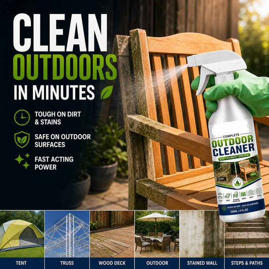 🧽✨ Limited Time 50% OFF🔥 Outdoor Cleaning Spray | Cut Through Dirt, Moss & Everyday Buildup