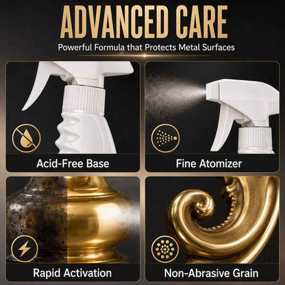🏆✨ Today 49% OFF🔥 Instant Brass Tarnish Remover Spray | The Easy Way to Restore Beautiful Brass Shine