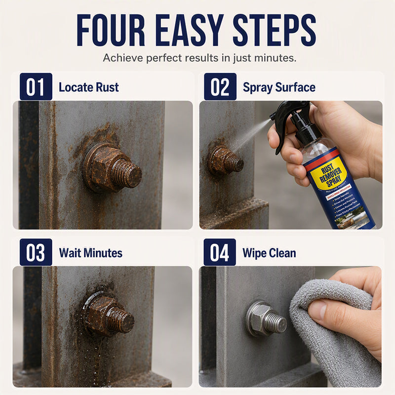 🔩⚡ Hot Sale 50% OFF🔥 Rust Removal & Lubricant Spray | Free Stuck Parts & Keep Metal Moving Smoothly