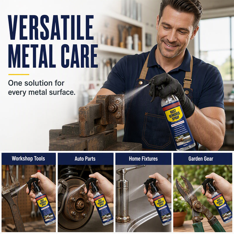 🔩⚡ Hot Sale 50% OFF🔥 Rust Removal & Lubricant Spray | Free Stuck Parts & Keep Metal Moving Smoothly