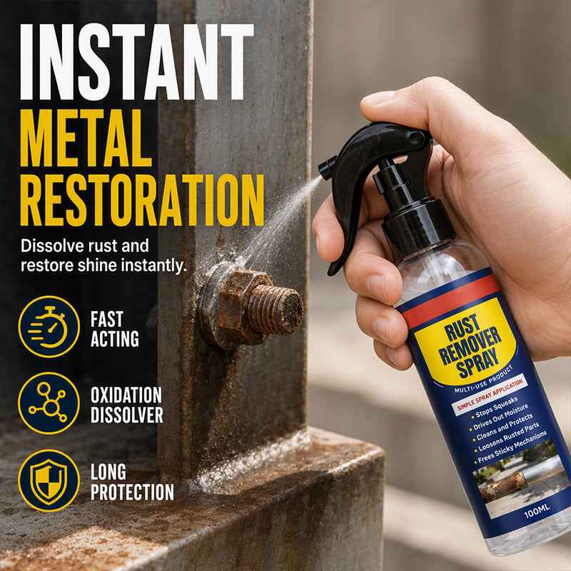🔩⚡ Hot Sale 50% OFF🔥 Rust Removal & Lubricant Spray | Free Stuck Parts & Keep Metal Moving Smoothly
