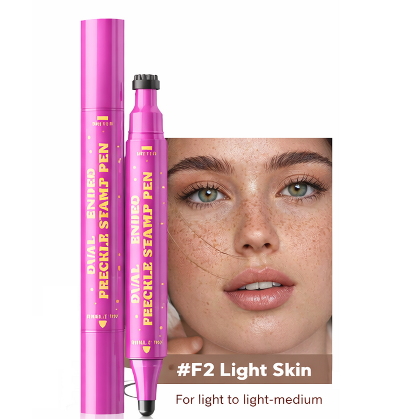 ✨ Fake freckles in seconds get 50% off sun kissed beauty anytime