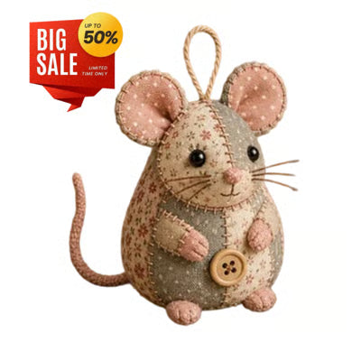 Charming Patchwork Mouse DIY Kit