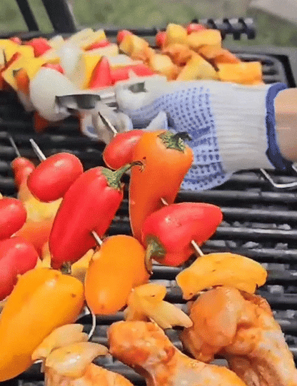 3-Way Stainless Steel BBQ Skewers