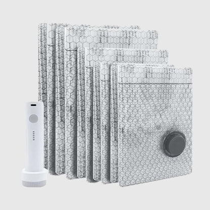 🔥Father's Day Special: 🔥Cordless Travel Vacuum Bag Set