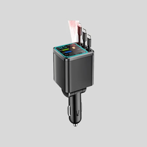 7-in-1 Retractable Car Charger