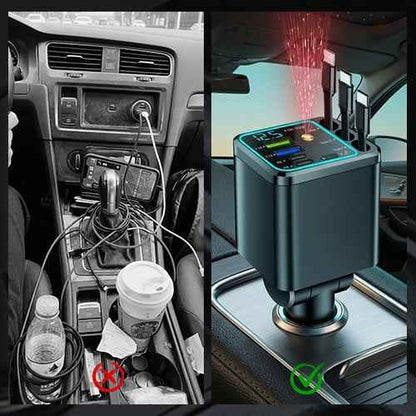 7-in-1 Retractable Car Charger