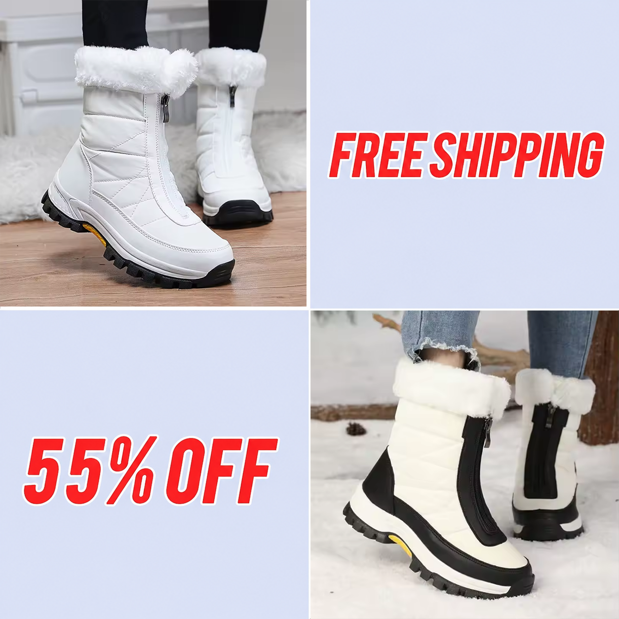 Set 2(white+black white) 55% off